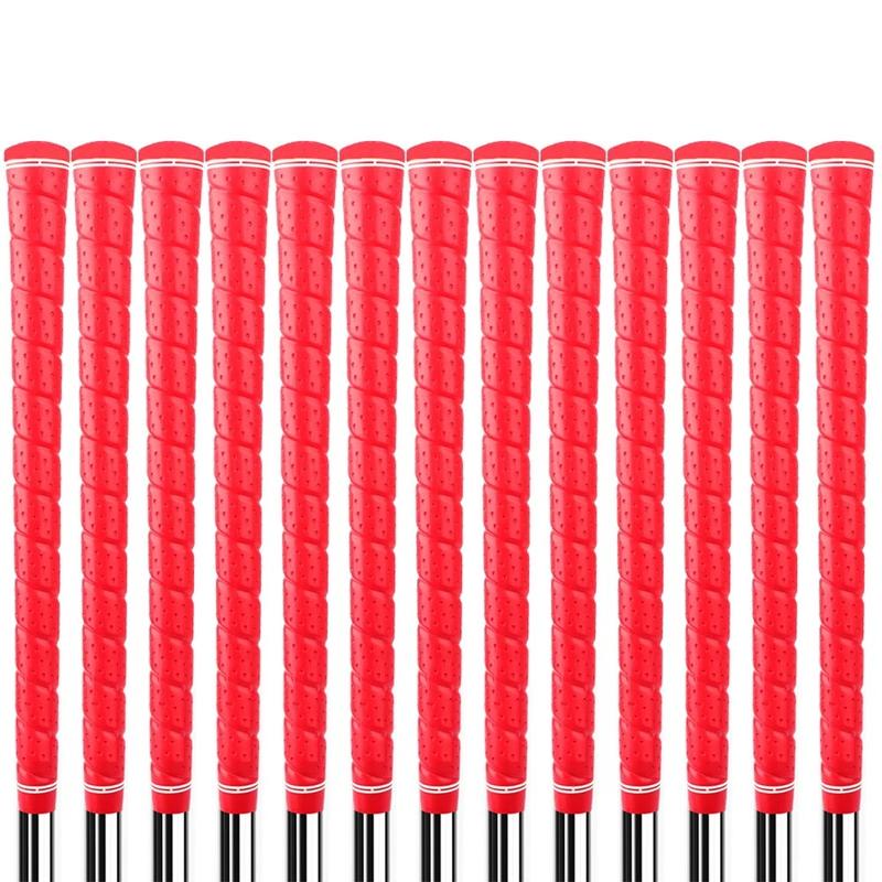 13PCS Golf Grips Tour Wrap Golf Club Grip Rubber Anti-Slip Standard Midsize Grip