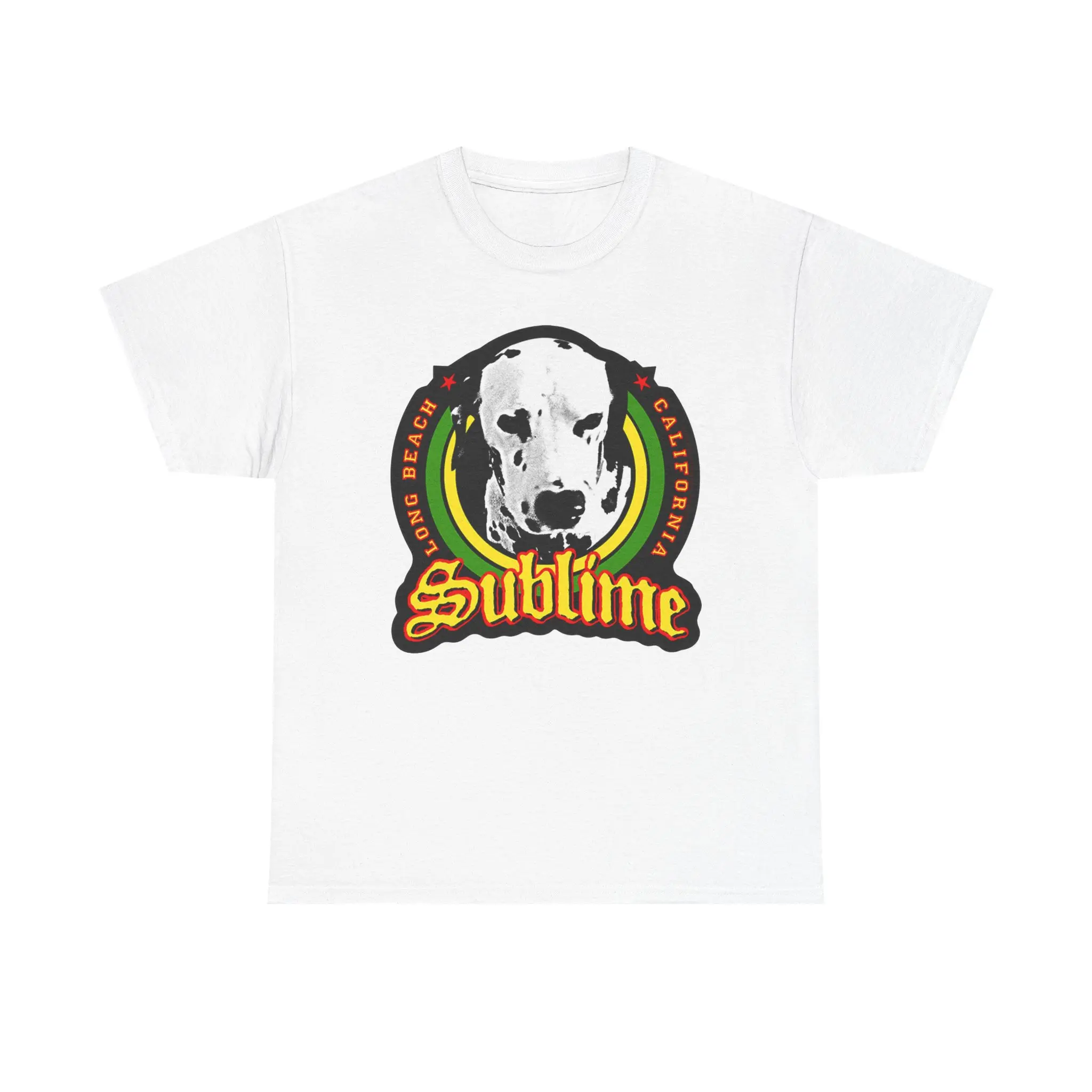 Sublime Lou Dog Logo T-Shirt | Long Beach California Band Tee | Vintage Style Reggae