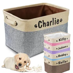 Bark'N'Bin: Pooch's Playtime Dog Toy Box & Accessories Organizer