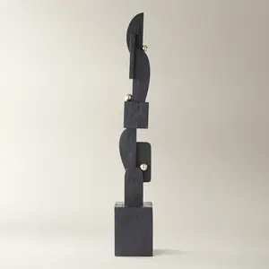 Z Gallerie Cubism Totem Decor Sculpture