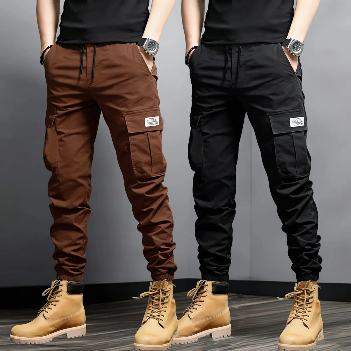 Coffee color + black