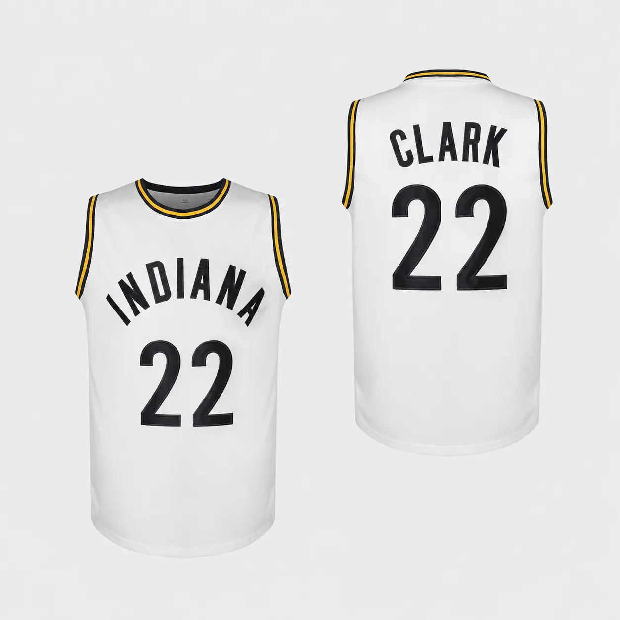 Unisex #22 Basketball Jersey - Glossy Fabric V-Neck Sleeveless Sports Training Uniform - Relaxed Fit Athletic Tank Top S-3XL