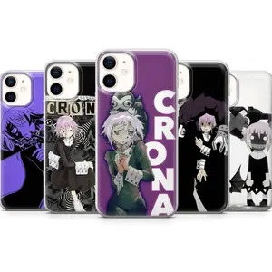 Soul Eater Phone Case Crona Ragnarok Compatible with iPhone 11, 12, 13, 14, 15, 16, 17 & Samsung S22 S23 S24 S25 – check our available