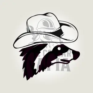 Raccoon in hat Vinyl Decal