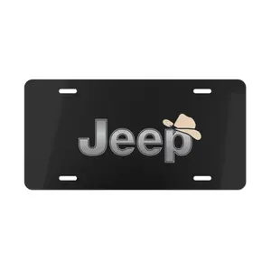 Edicion Sombrero Jeep License Plate Vanity Plate, Car Tag, Best Gift for New Driver
