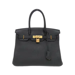 Pre-owned HERMÈS Calfskin Shoulder Bags Hermes Birkin30 Togo