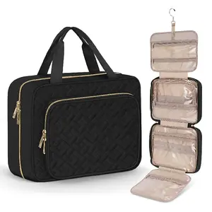 Wedama Women’s PVC Hanging Travel Toiletry Bag - Waterproof, Large-Capacity, Dust-Proof Make-Up Bag for Cruise Trips, Business Travel (Mother's Day Gift Option), Dust-Proof Make-Up Bags
