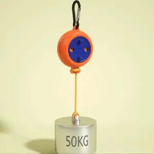 Portable Retractable Clothes Line, 1 Box Travel Clothes Line with Hook, Laundry Tools & Accessories for Home Hotel Guest House