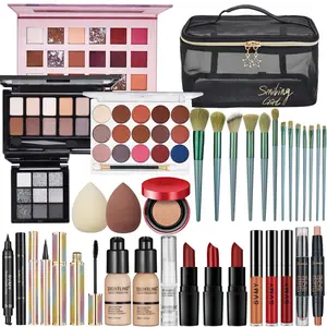 Complete Your Look with Cosmetic Bundle: Eyeshadow, Lipgloss, and Eyeliner - Makeup Set Moisture Set Moisture Hydrate Moisturizer Hydrating