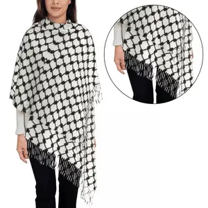 Prayers Keffiyeh for Islamic Keffiyeh Pray Scarf for Religious Gatherings