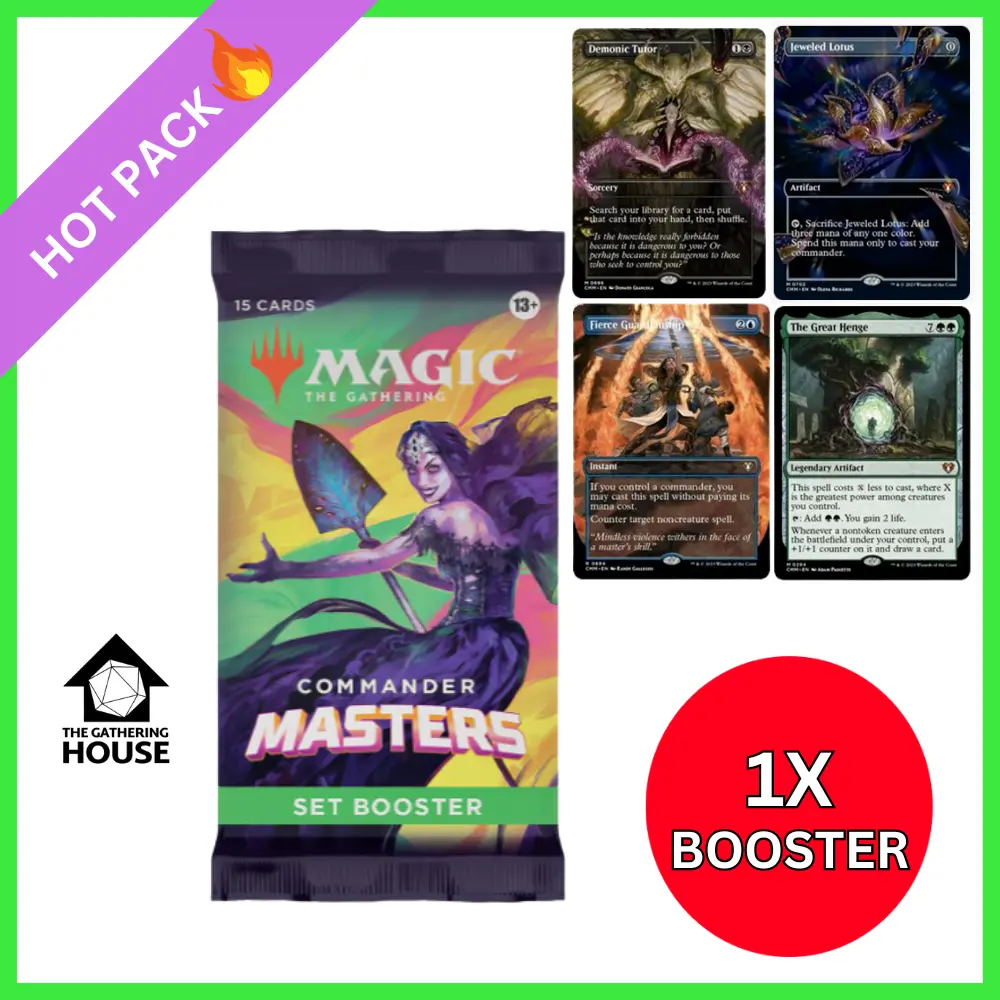 1x or 3x SET Boosters - Commander Masters - SET Booster Pack - (CMM) - MTG - Magic the Gathering - TikTok Shop 1x or 3x SET Boosters - Commander Masters - SET Booster Pack - (CMM) - MTG - Magic the Gathering - TikTok Shop