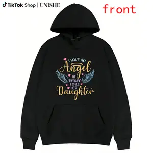 Loving Daughter Memory Hoodie – Unisex 100% Long Sleeve Angel Tee