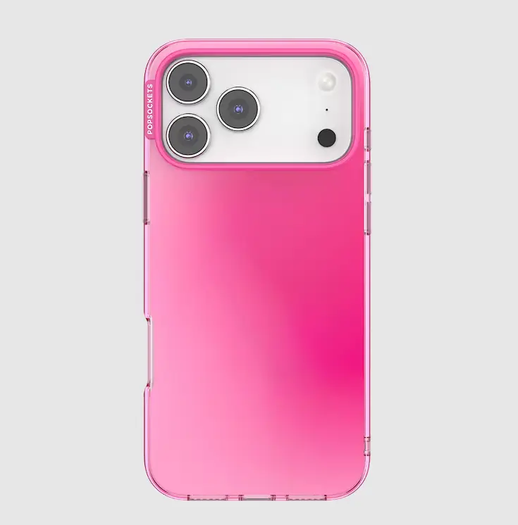 Bubblegum Aura Magnetic MagSafe Phone Case for iPhone 17 Pro Max - Protective, Durable Protect Cover, Smartphone Accessories with Popsocket Compatibility, Magsafe Compatible With Magsafe