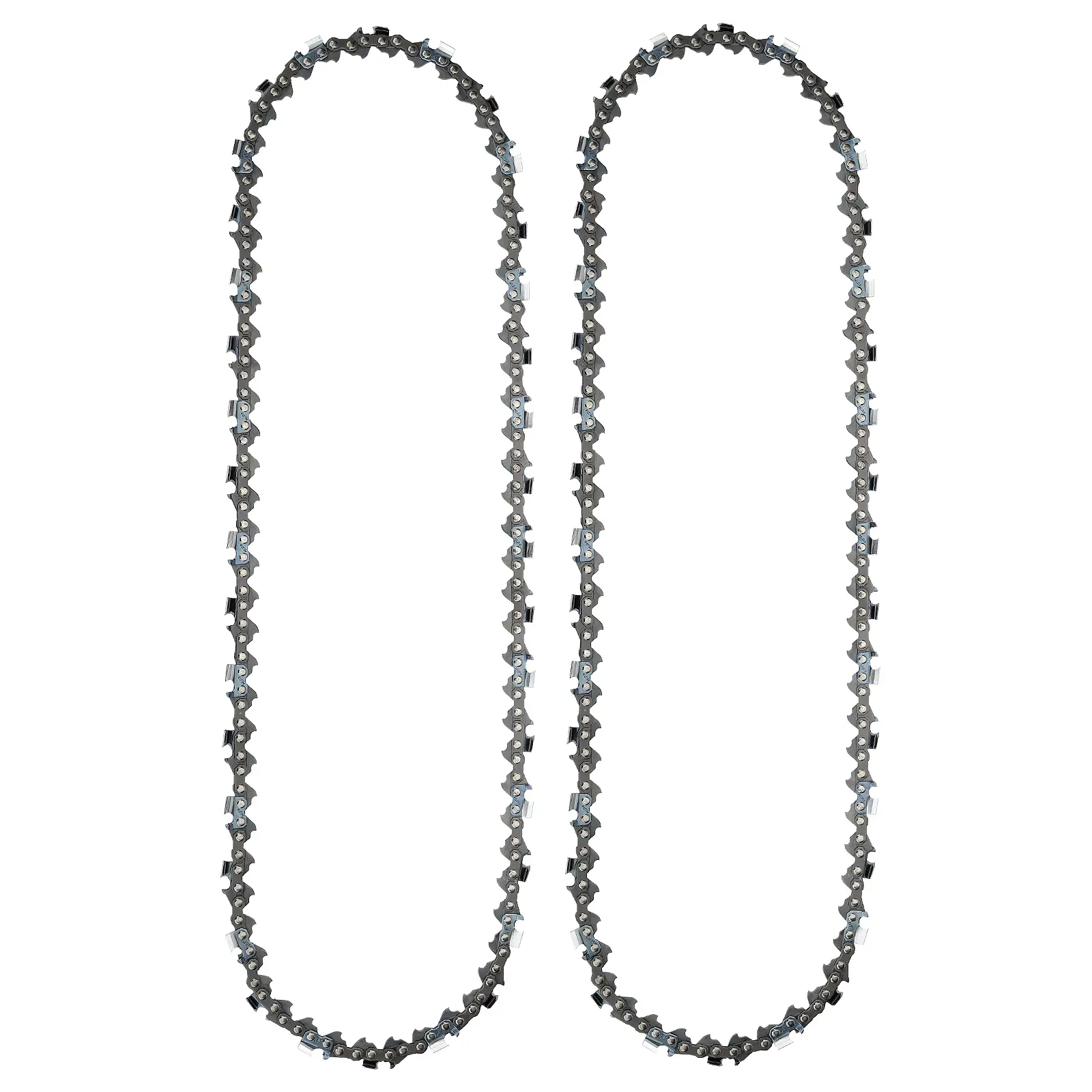 20 Inch Chainsaw Chain 3/8" Pitch .050" Gauge 72 Drive Links- 33RS 72 Fits MS311 MS391, Husqvarna 455 (Rancher), 460 (Rancher), Poulan Pro and More- E72 (2 Chains)
