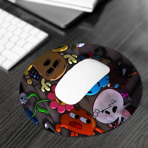 Cartoon Pattern Mouse Pad, Rectangle Gaming Mouse Pad, Non-slip Rubber Base Keyboard Mat for Home Office, Desk Decor, Rectangular Gaming Mousepad
