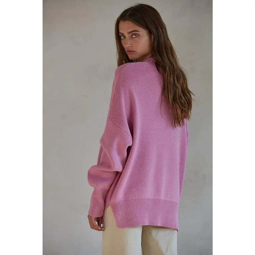 Lilac Chunky Sweater Lilac Chunky Sweater