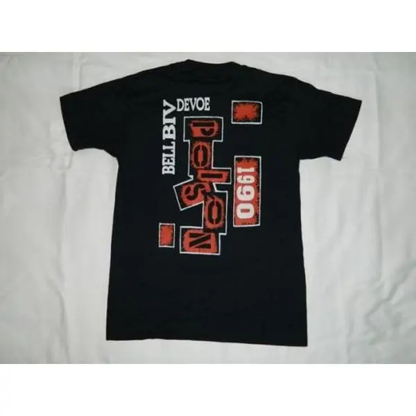 vintage BELL BIV DEVOE 1990 POISON TOUR T-Shirt
