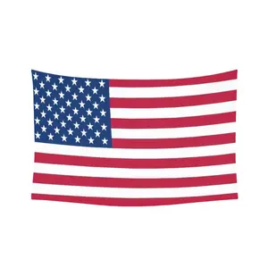 3x5 FT American Flag Tapestry - Durable USA Flag  - Vibrant US Flag for Indoor and Outdoor Display polyester wall hanging tapestry valentine's gift for bf