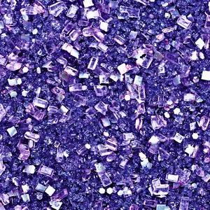 Purple Glittery Sugar™ Baking Bake