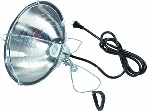 Little Giant Brooder Reflector Lamp Heat Lamp for Chicks