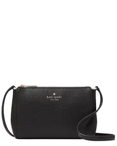 kate spade new york Leila Mini Pebbled Leather Top Zip Crossbody