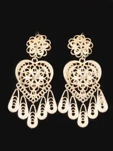 Mexican Artisanal Aretes Filigrana Gold 604025
