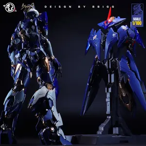 Lingyao 1/100 Scale Mecha Model Kit, High Mobility Cyber Style Collectible Figure, Precision Inner Structure, Customizable Armor, 25.8cm