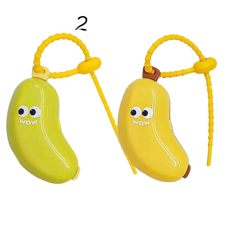 Banana Toothbrush Head Protection Set, Travel Toothbrush Cover with Toothpaste Box, Reusable Electric & Manual Brush Holder, Fruit Design, Toothbrush Protector, Toothbrush And Toothpaste Holder
