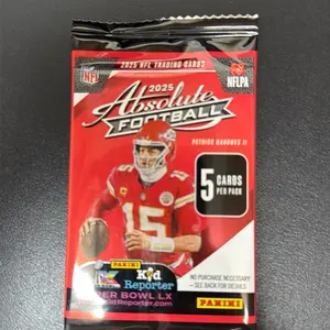 Panini Absolute Gravity Pack 2025 NFL Trading Cards 5 Cards Per Pack NFLPA Official Trading Card