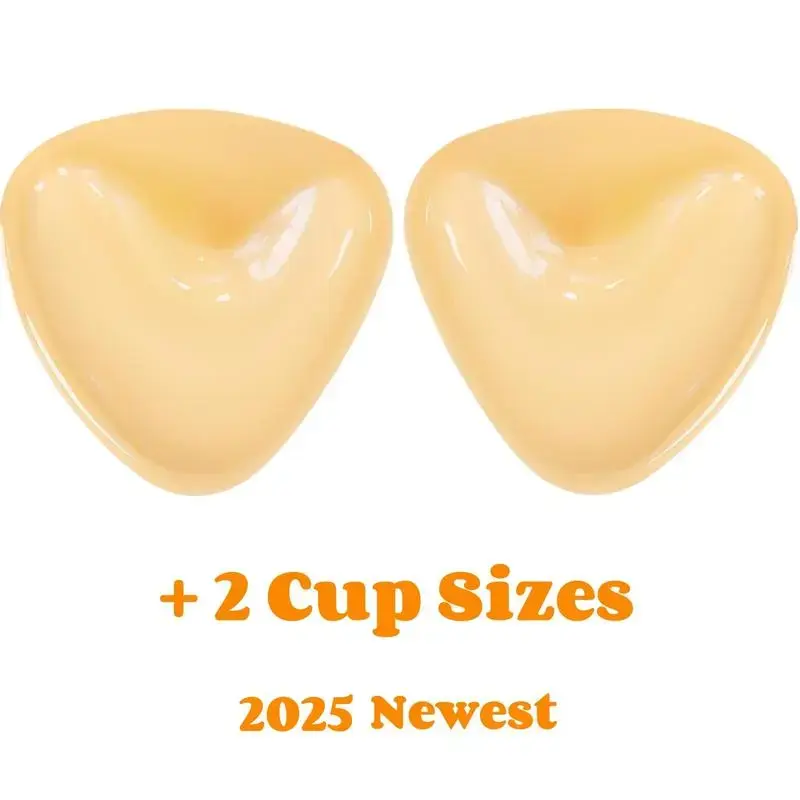 Push Up Sticky Inserts - Ultra Lift Double SideAdhesive Bra Pads for Women SnowyReusableInstant Boost Enhancers for Swimsuits SportsBra8 Daily Wear summer bralette