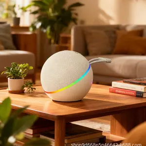 Bluetooth speaker wireless fabric speaker with card slot, heavy bass, desktop mini Bluetooth speaker