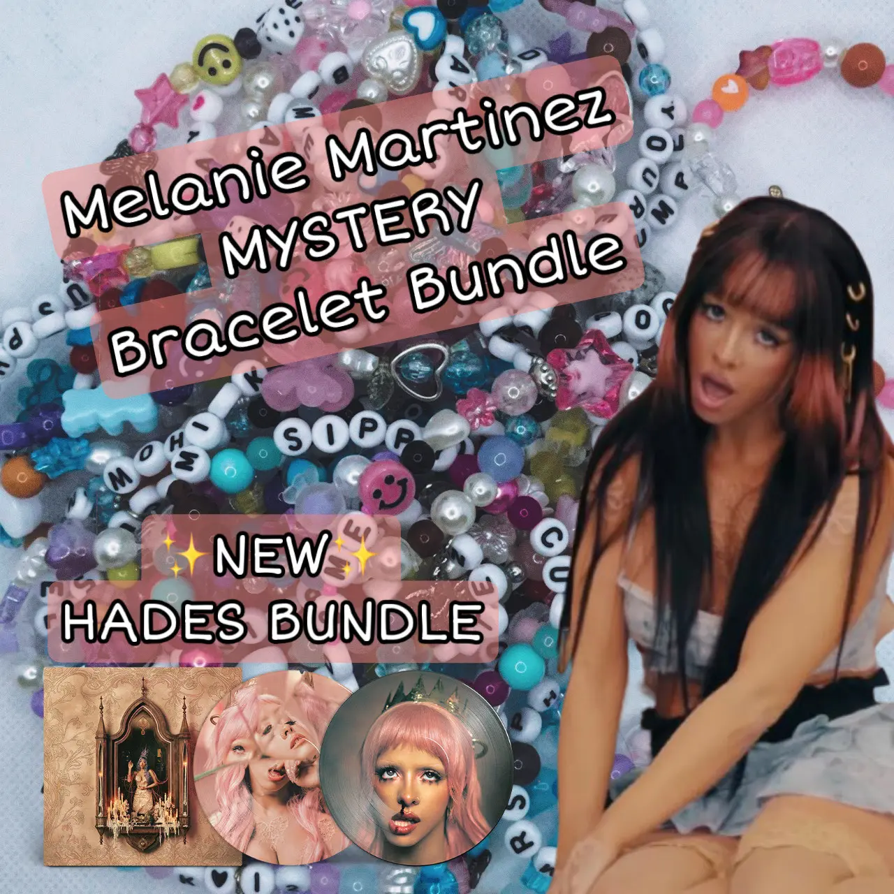 Melanie Martinez Bracelet Bundle - NEW HADES COLLECTION! Melanie Martinez Bracelet Bundle - NEW HADES COLLECTION!
