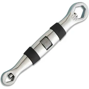 Universal Wrench EDC Pocket Wrench Multi 23 Sizes from 1/4 to 3/4 inch and 7mm to 19mm
