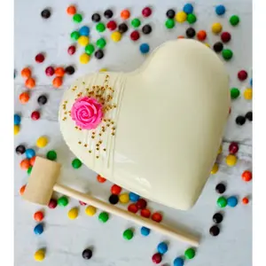 Breakable Chocolate Heart (Smooth)