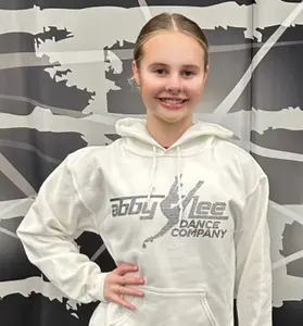 ALDC-NEW Rhinestone White Hoodie