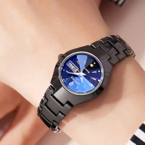 Women's Analog Quartz Watch, Casual Style Alloy Case, Waterproof Button Cell Battery, All-Season Fashion Accessory, Fashionable Waterproof Watch, Quartz Wristwatch, Fashionable Watches, Fashion Wristwatches, Analogue Quartz Watch