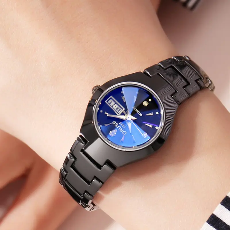 Women's Analog Quartz Watch, Casual Style Alloy Case, Waterproof Button Cell Battery, All-Season Fashion Accessory, Fashionable Waterproof Watch, Quartz Wristwatch, Fashionable Watches, Fashion Wristwatches, Analogue Quartz Watch