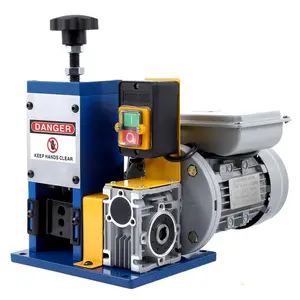 【GARVEE】Electric Wire Stripping Machine for Scrap Cable Copper Recycling, High Precision Automatic Wire Stripper Tool for 0.06-0.98 Inch Wires, Suitable for 7/0-15 AWG Cables