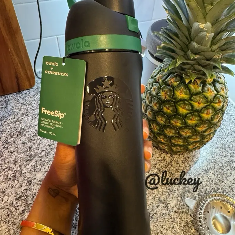 Owala x Starbucks Exclusive Drop FreeSip Drinkware Water Bottle
