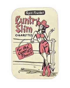 Cuntry Slim Tin Storage Container