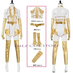 Starlight Cosplay Costumes Anime Anne January Superhero Jumpsuit Accessories Sexy Body Suits Halloween Party for Woman