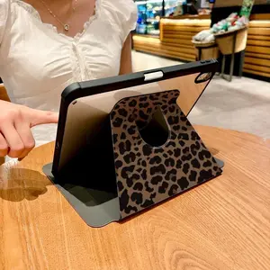 Classic brown/pink leopard case for iPad pro 10/11-Inch 2020/6th/7th /8th /Air 3rd/Air 4th/9th gen/Air 5th Gen 2022/Air 11