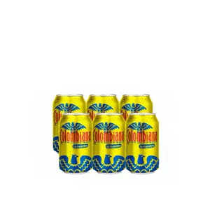 Colombiana 12 oz Can, Refreshing Cola Flavor Soft Drink Colombiana 12 oz Can, Refreshing Cola Flavor Soft Drink