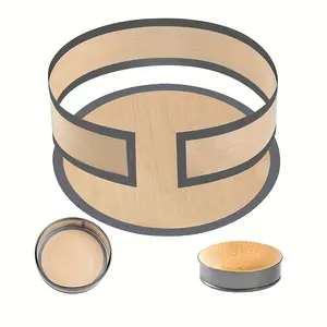 2pcs Silicone Baking Mats, Springform Pan Protectors, Bakeware, Reusable Non-Stick Easy Clean Baking Sheets for Cookies, Macarons, Bread, Pastries - Food-Safe Baking Dish for Easter, Thanksgiving