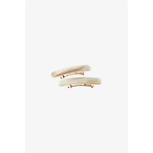 RHAC033 - 2 Mini Rectangle Barrettes