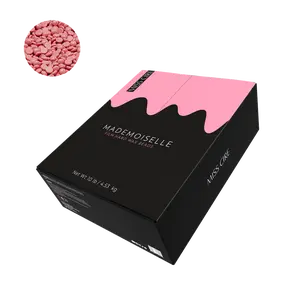 Mademoiselle Pink Polymer Based Film Hard Wax Beads - 10 Lb