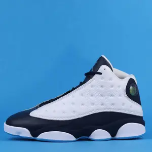 Dark Powder Blue Obsidian White and Blue new Men's lace-up outdoor sneakers Breathable casual running shoes