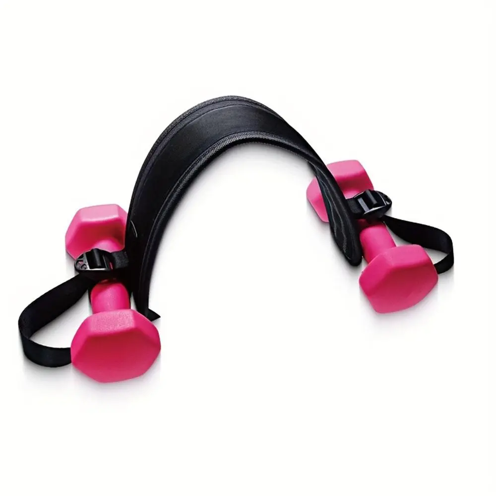 Adjustable Dumbbell Belt, Durable Dumbbell Hip Thrust Belt, Portable Dumbbell Thrust Band, Fitness Equipment Accessories for Home Gym, Glutes Workout Equipment, Thrusting Belt, Strength Training Accessory