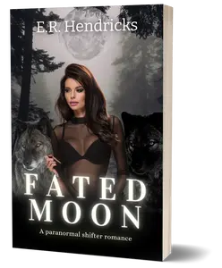 Fated Moon- signed paperback- fated mates-shifter romance books written reverse harem books