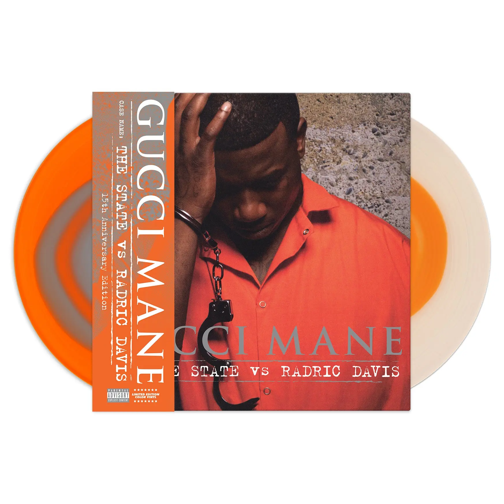 Gucci Mane - The State vs. Radric Davis 15th Anniversary (Colored 2xLP w/OBI)